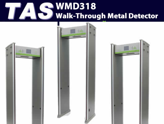 ACCESS CONTROL - WMD318 WALK THROUGH METAL DETECTOR